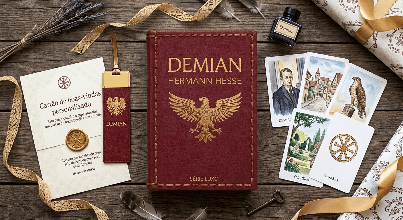 Kit completo do livro Demian, Série Luxo